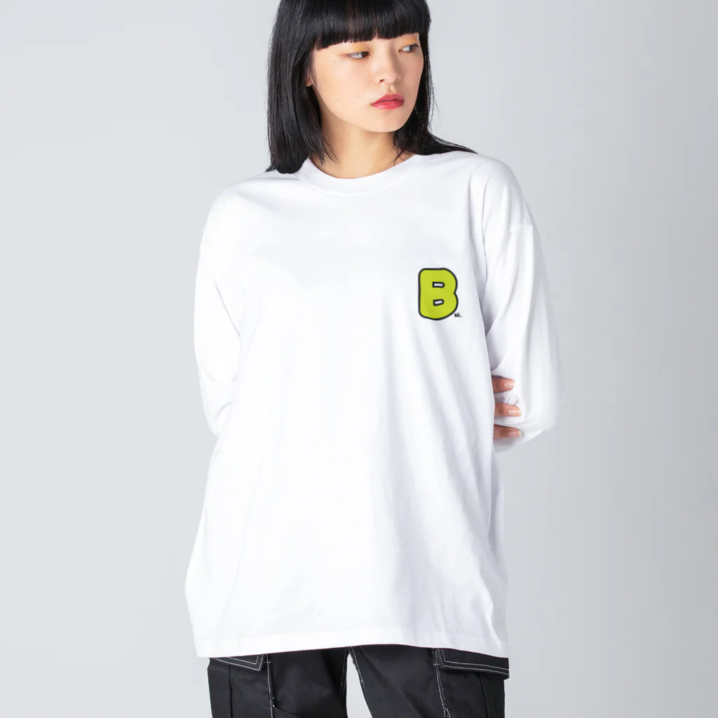 バーバーシーのデカB Big Long Sleeve T-Shirt