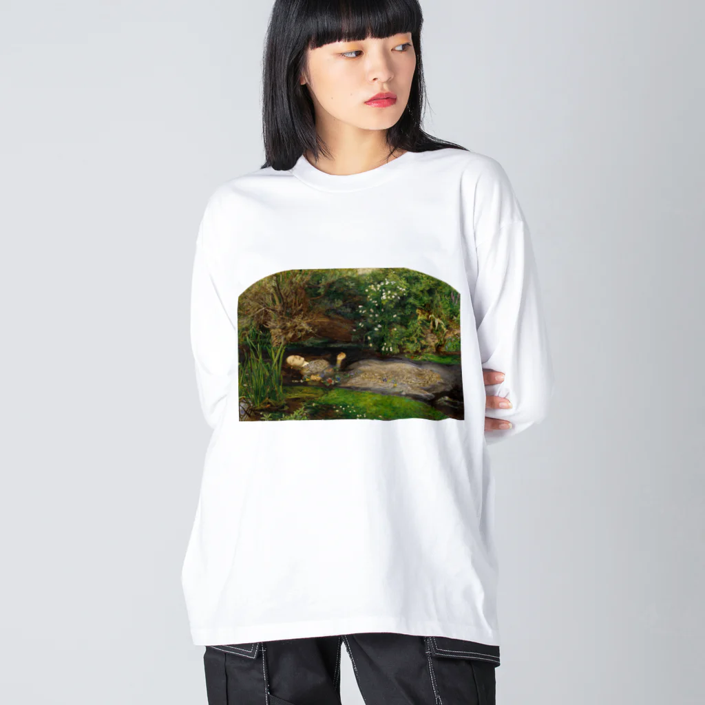 世界美術商店のオフィーリア / Ophelia Big Long Sleeve T-Shirt