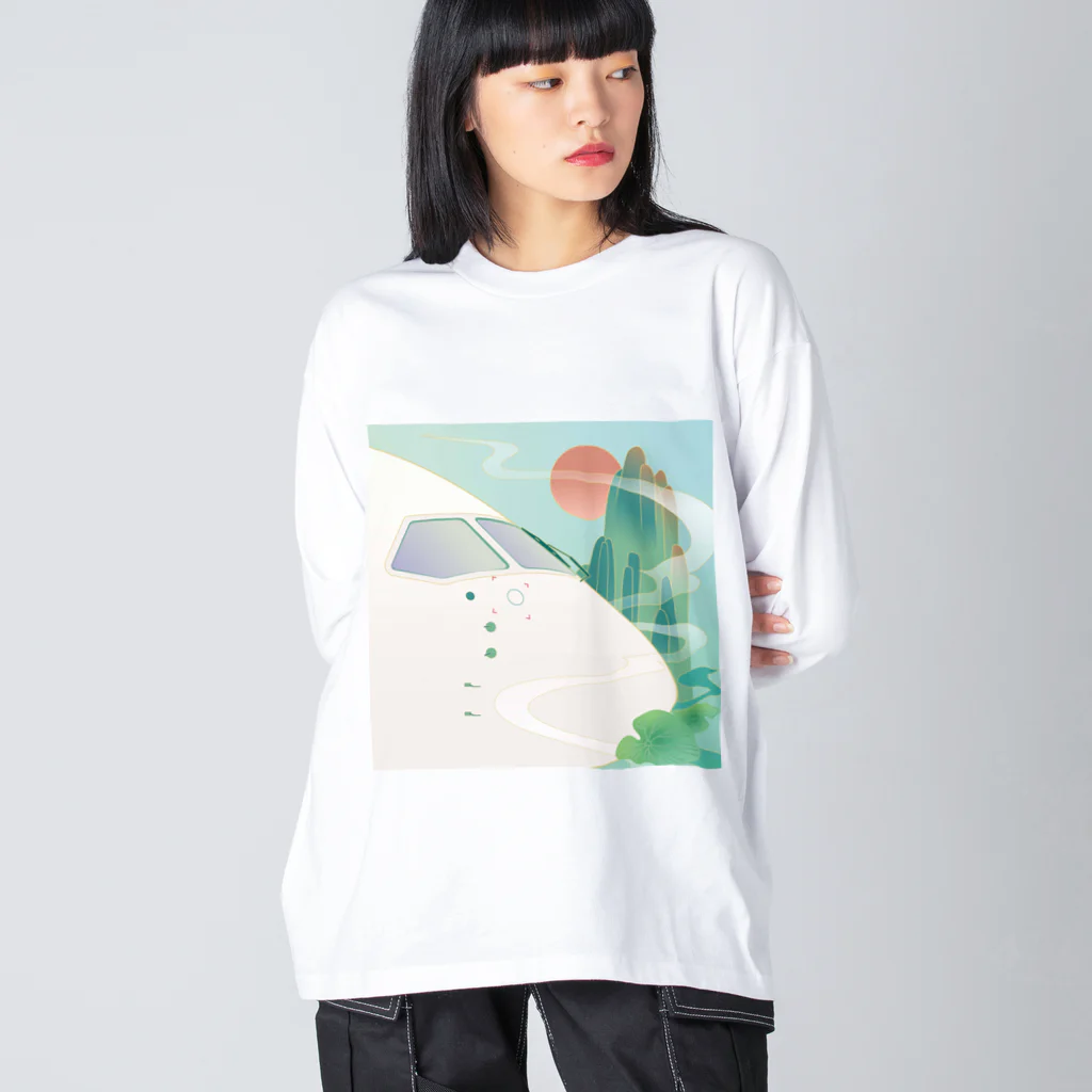 ふーじぇんのC919 ビッグシルエットロングスリーブTシャツ