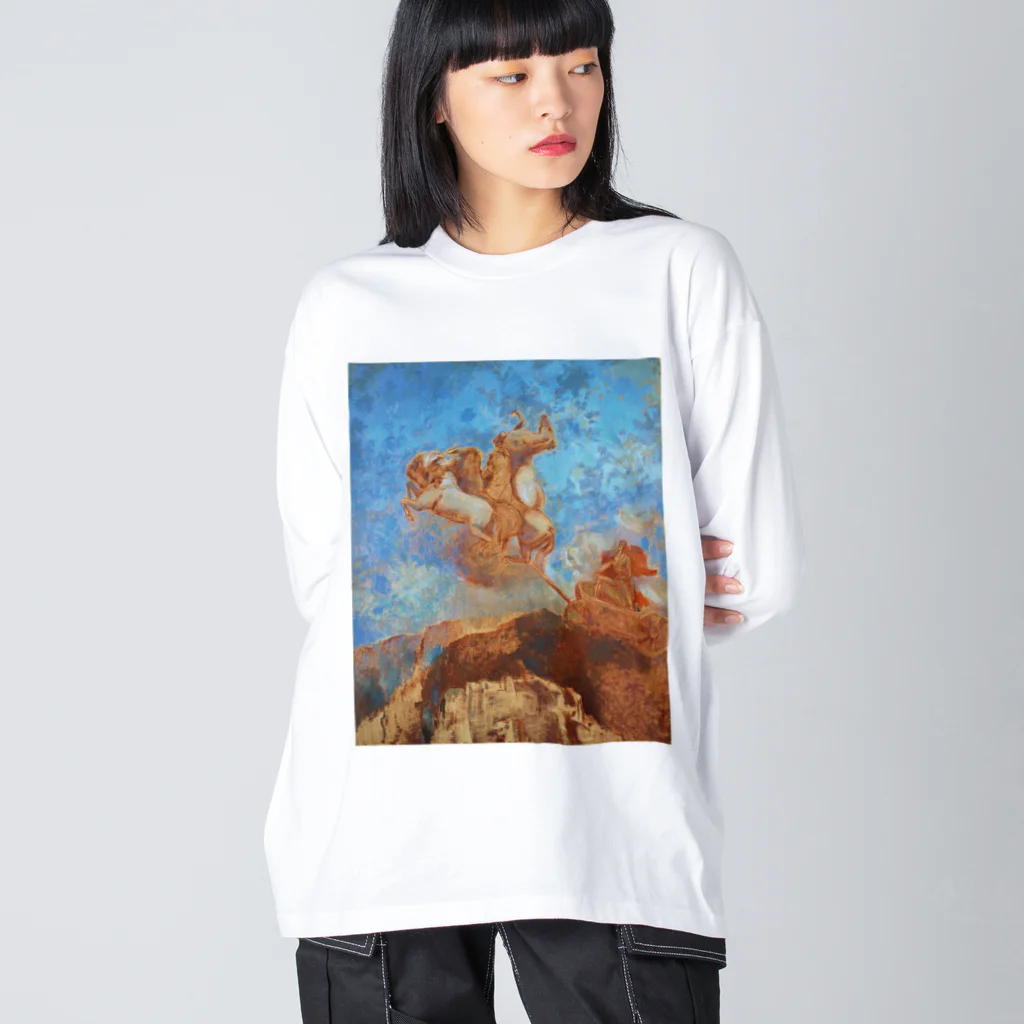 世界美術商店のアポロンの戦車 / The Chariot of Apollo ビッグシルエットロングスリーブTシャツ