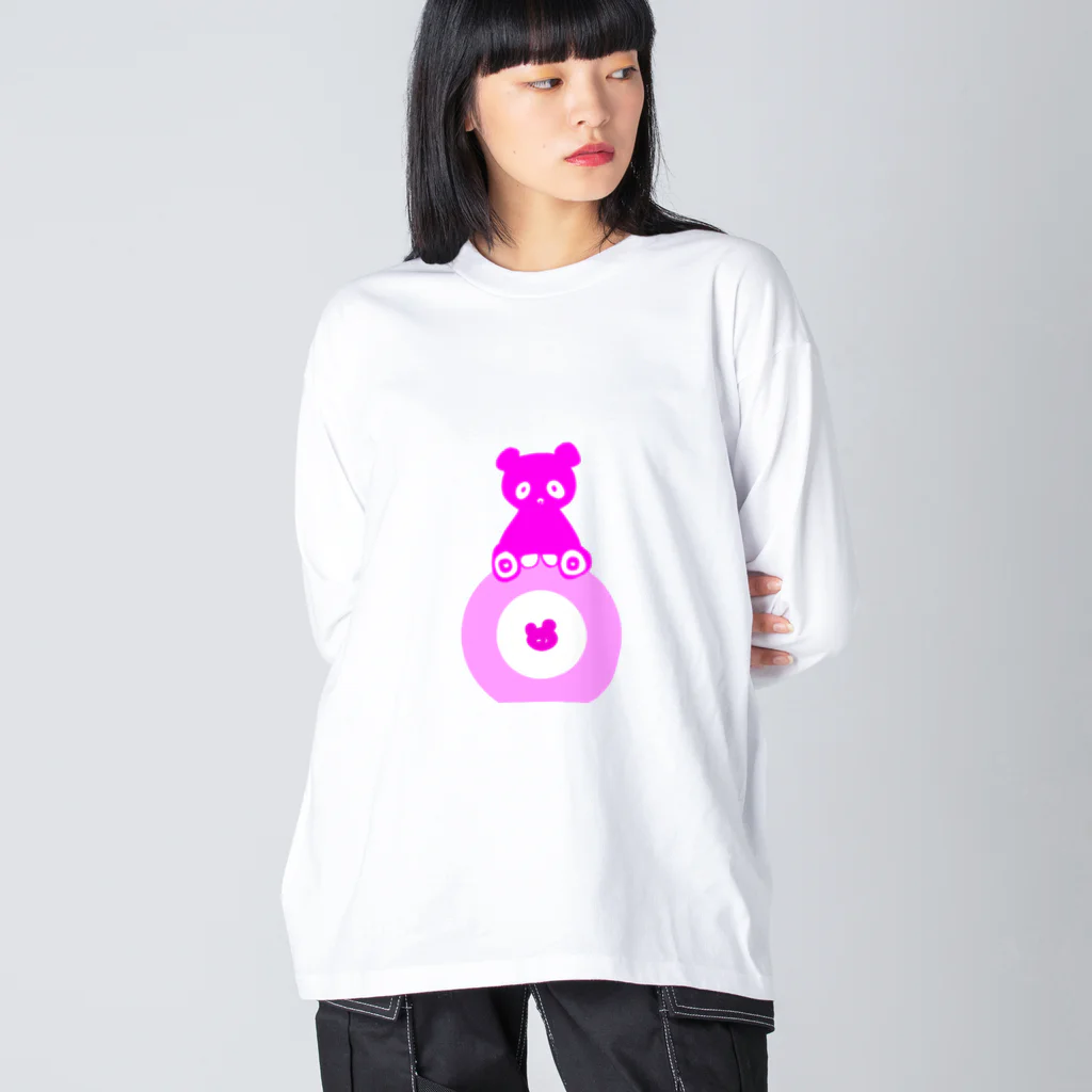 妖怪 水姫城-Yokai.Mizukijyo-ฅ^ơωơ^ฅ♡のヒメノ熊猫ฅ^ơωơ^ฅ♡ Big Long Sleeve T-Shirt