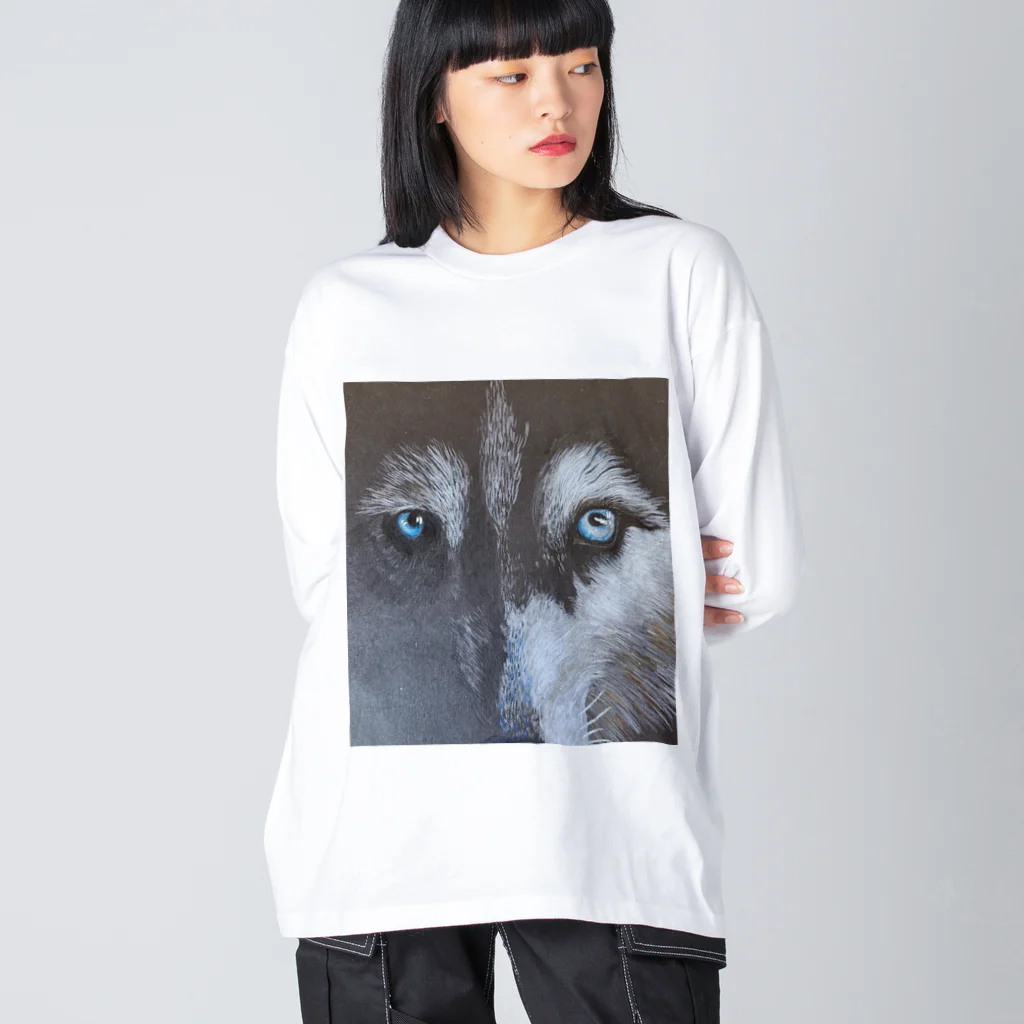 にゃんこ亀のオオカミくん Big Long Sleeve T-Shirt