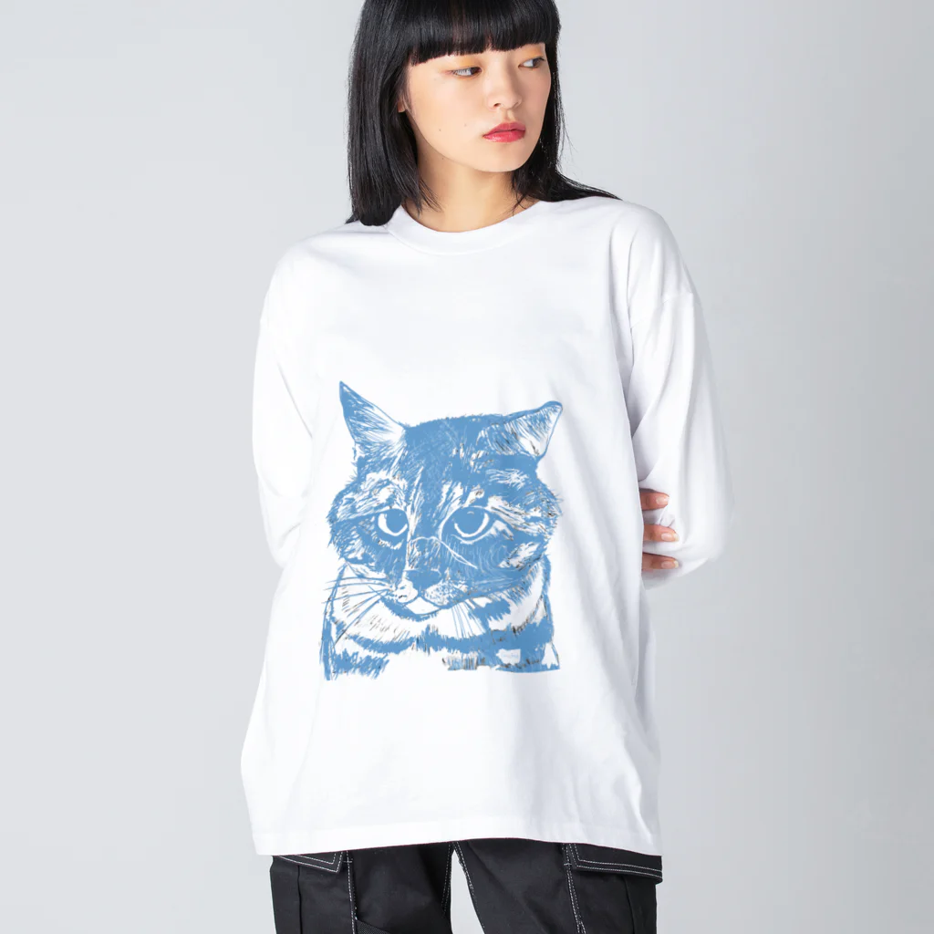 Lovebirdsの強い心 Big Long Sleeve T-Shirt