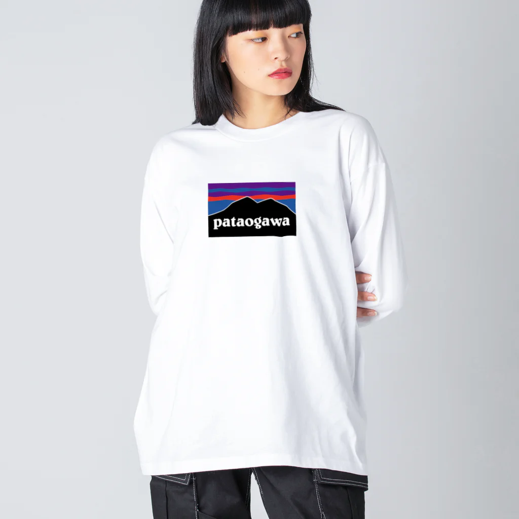 patatsukubaのpataogawa ビッグシルエットロングスリーブTシャツ