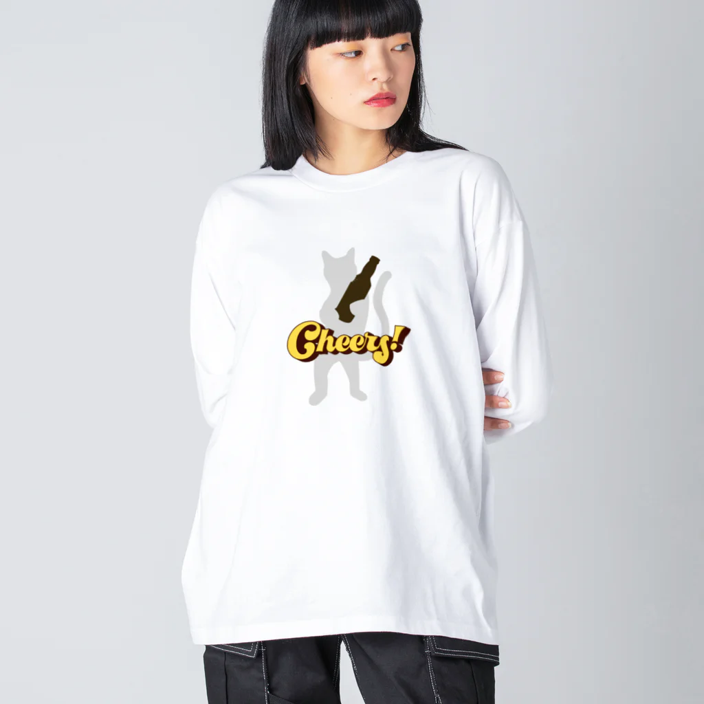 A&D Laid back lifeのCheers! Big Long Sleeve T-Shirt