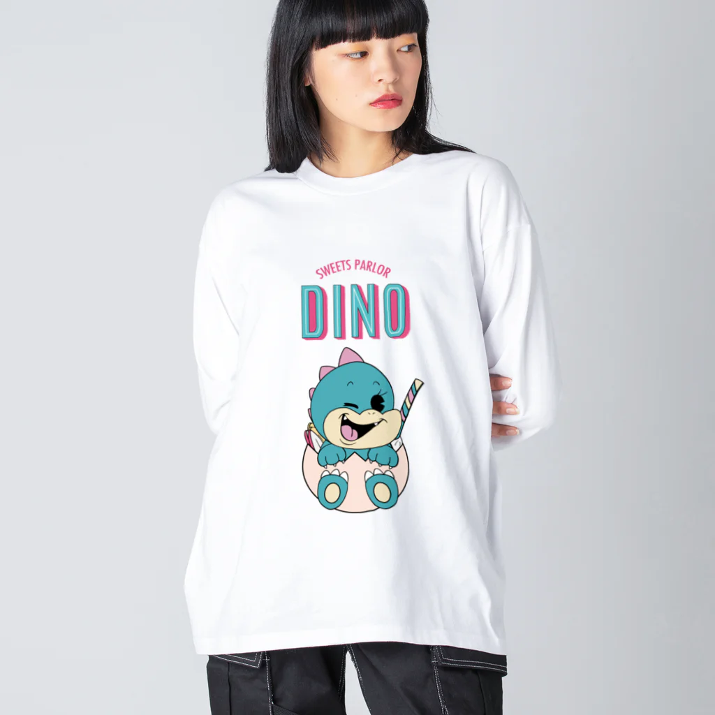 イケイケファミリーのSWEETS PARLOR DINO ビッグシルエットロングスリーブTシャツ