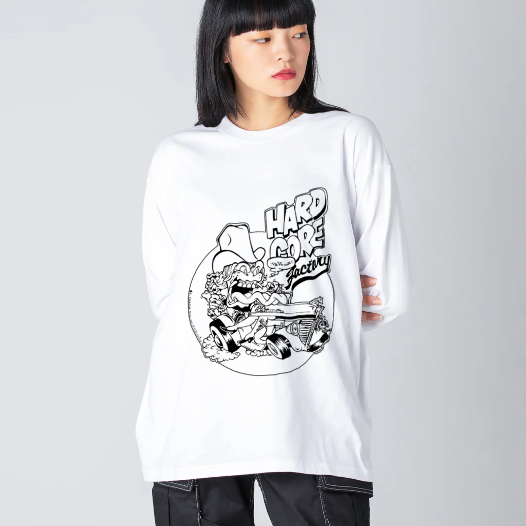 Og-toysのHARD CORE FACTORY#B ビッグシルエットロングスリーブTシャツ