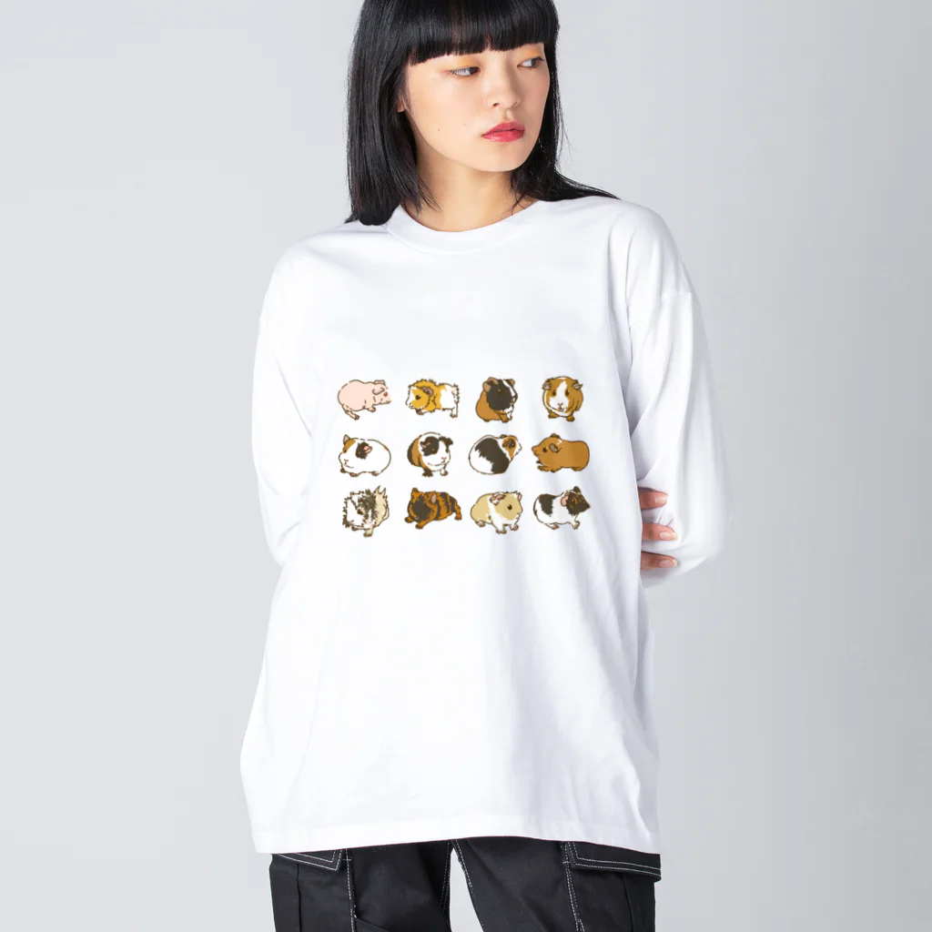 Lichtmuhleの2023モルモットカレンダー大集合01 Big Long Sleeve T-Shirt