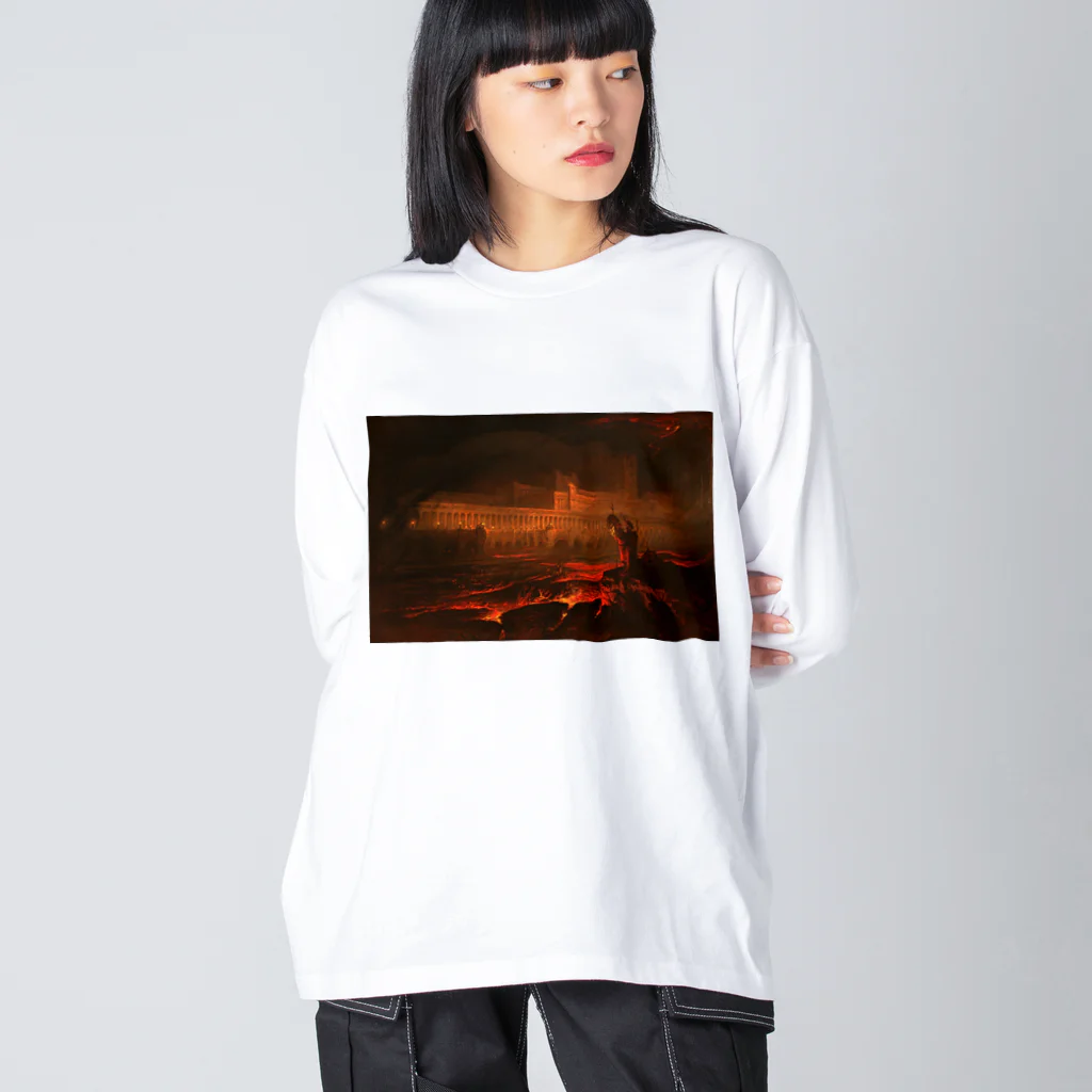 世界美術商店の万魔殿 / Pandemonium Big Long Sleeve T-Shirt