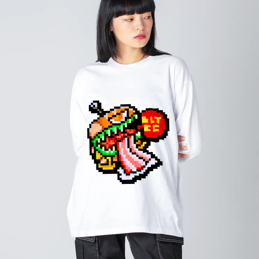 yummeeのパンデミミック ビッグシルエットロングスリーブTシャツ