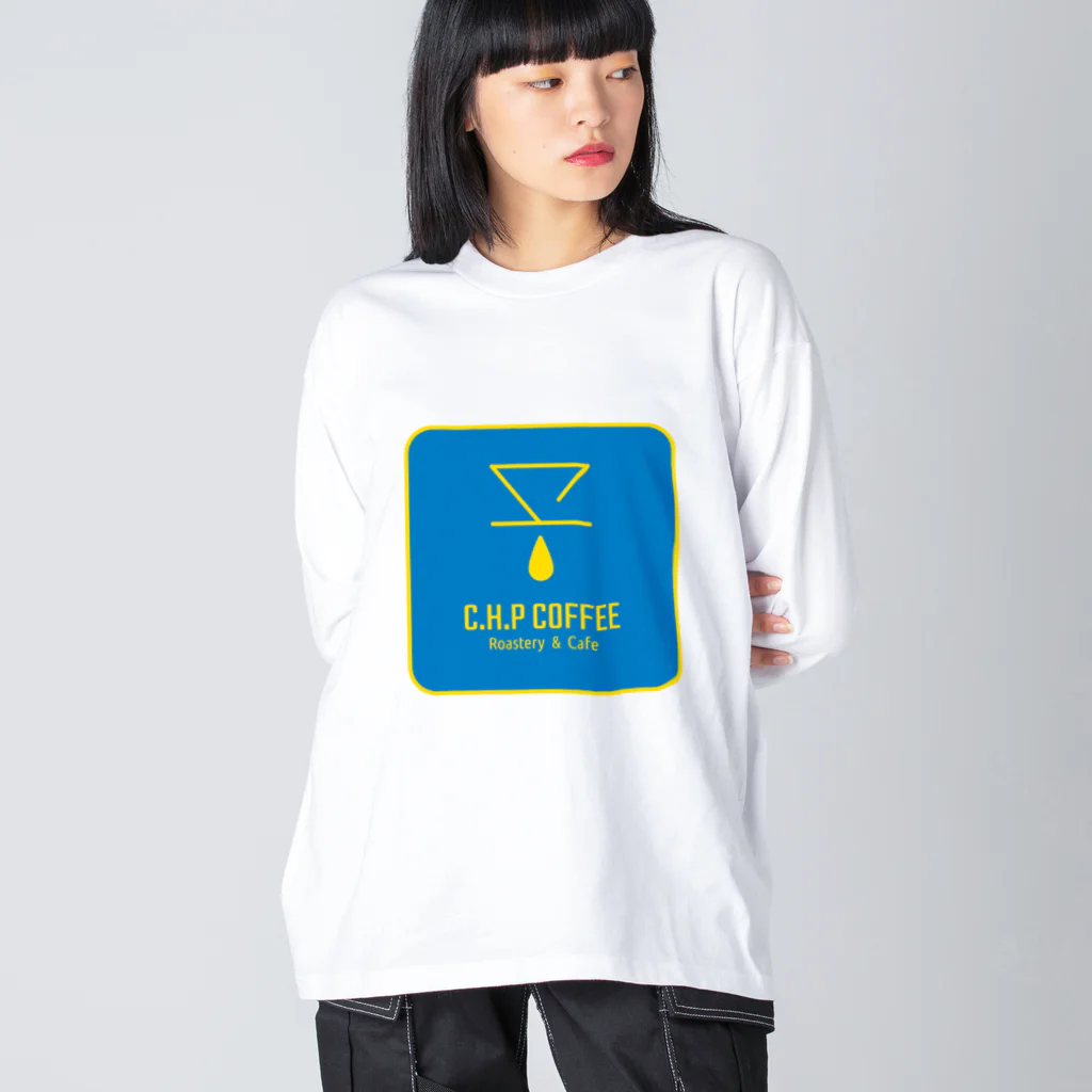 【公式】C.H.P COFFEEオリジナルグッズの『C.H.P COFFEE』ロゴ_02 ビッグシルエットロングスリーブTシャツ