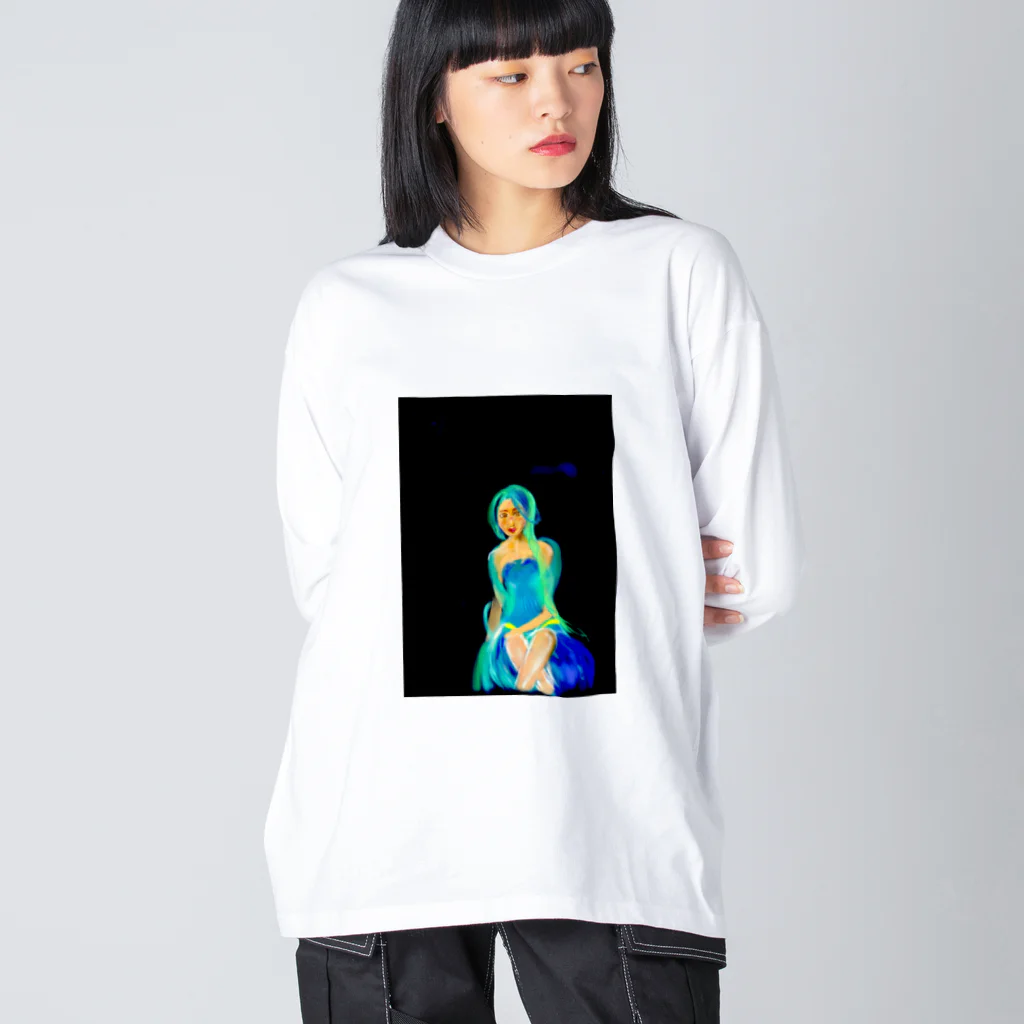 NIL の幽霊 Big Long Sleeve T-Shirt