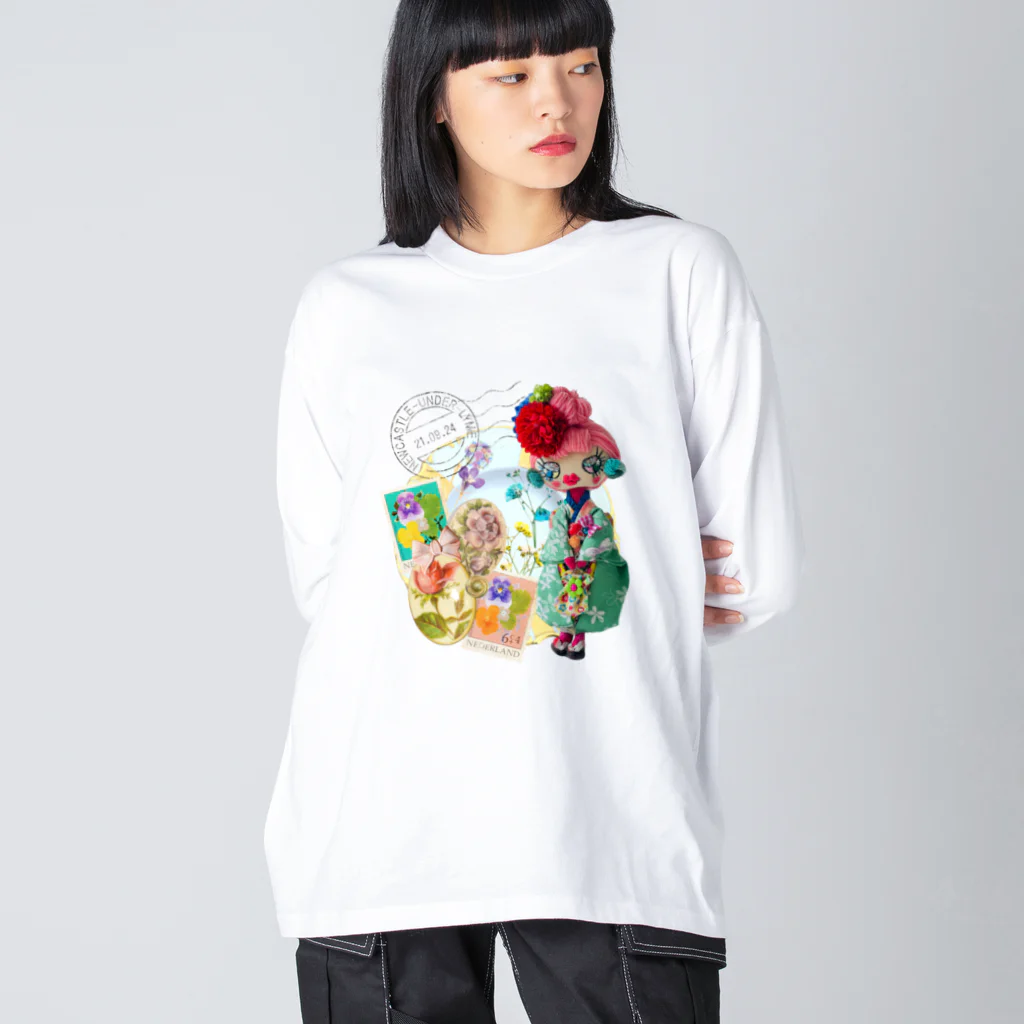 ニコリッペ のはんなりニコリッペ星人 Big Long Sleeve T-Shirt