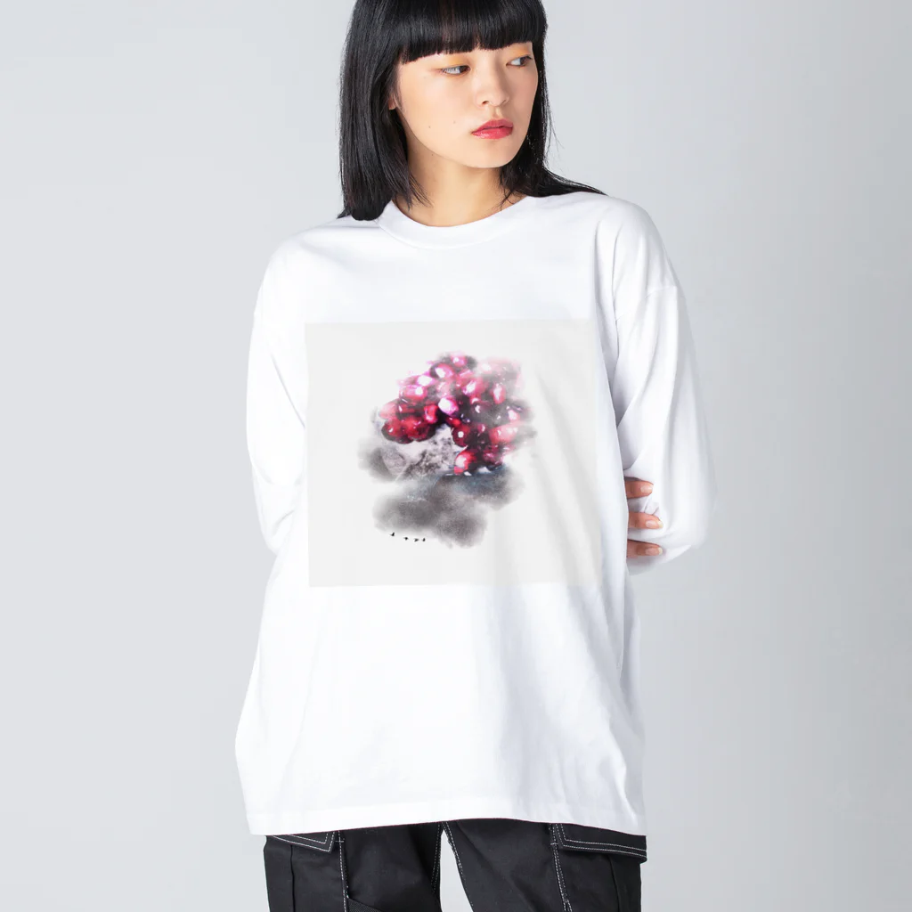 phi-delの柘榴 Big Long Sleeve T-Shirt