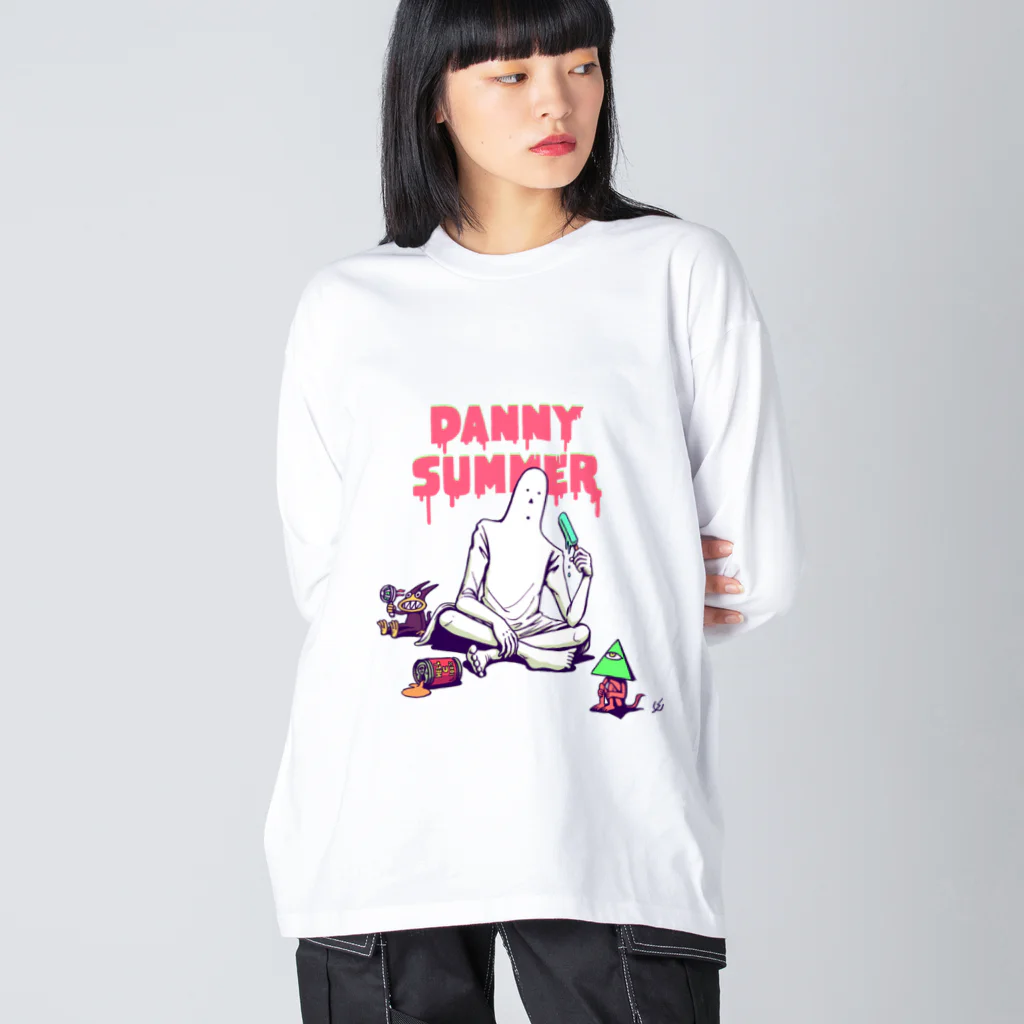 UETSUJI ShotaroのDANNY SUMMER ビッグシルエットロングスリーブTシャツ