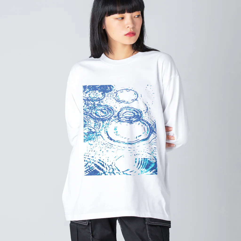 ttsoulの夏の思い出－突然の夕立 Big Long Sleeve T-Shirt