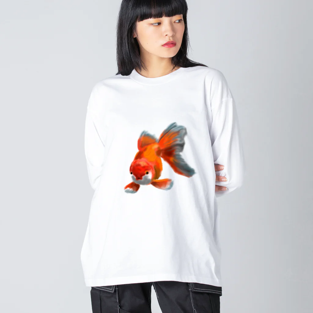 YASUPLANTS&AQUAのKINGYO Big Long Sleeve T-Shirt