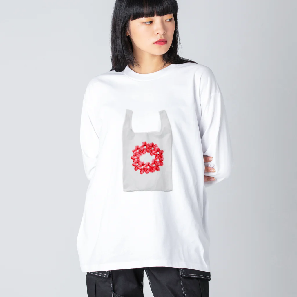 IMABURAIのエコバッグ Big Long Sleeve T-Shirt