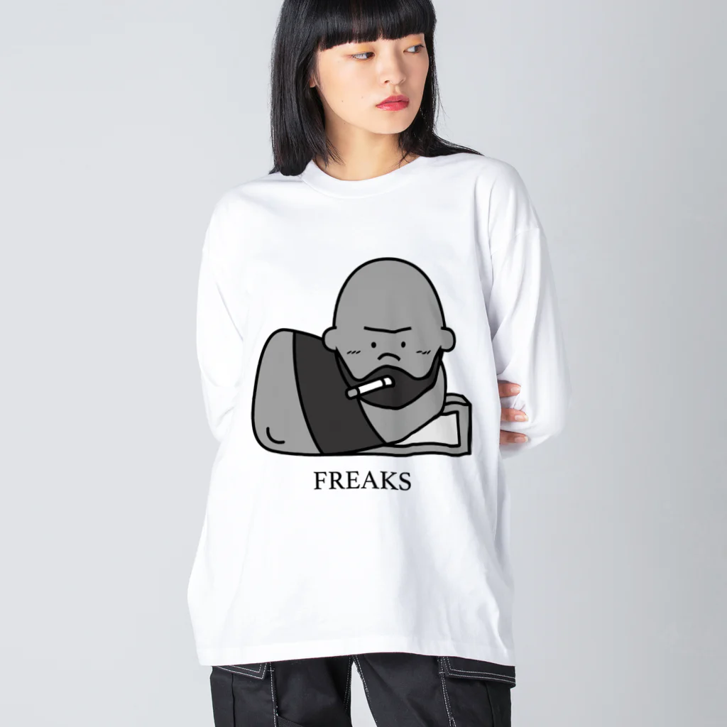 コンビニエンス333のFREAKS ビッグシルエットロングスリーブTシャツ