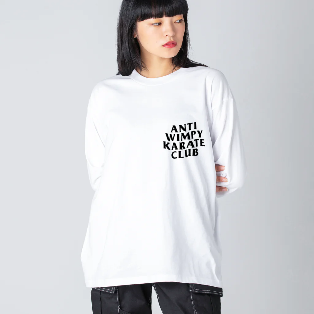 TO apparelのANTI WIMPY KARATE CLUB ビッグシルエットロングスリーブTシャツ