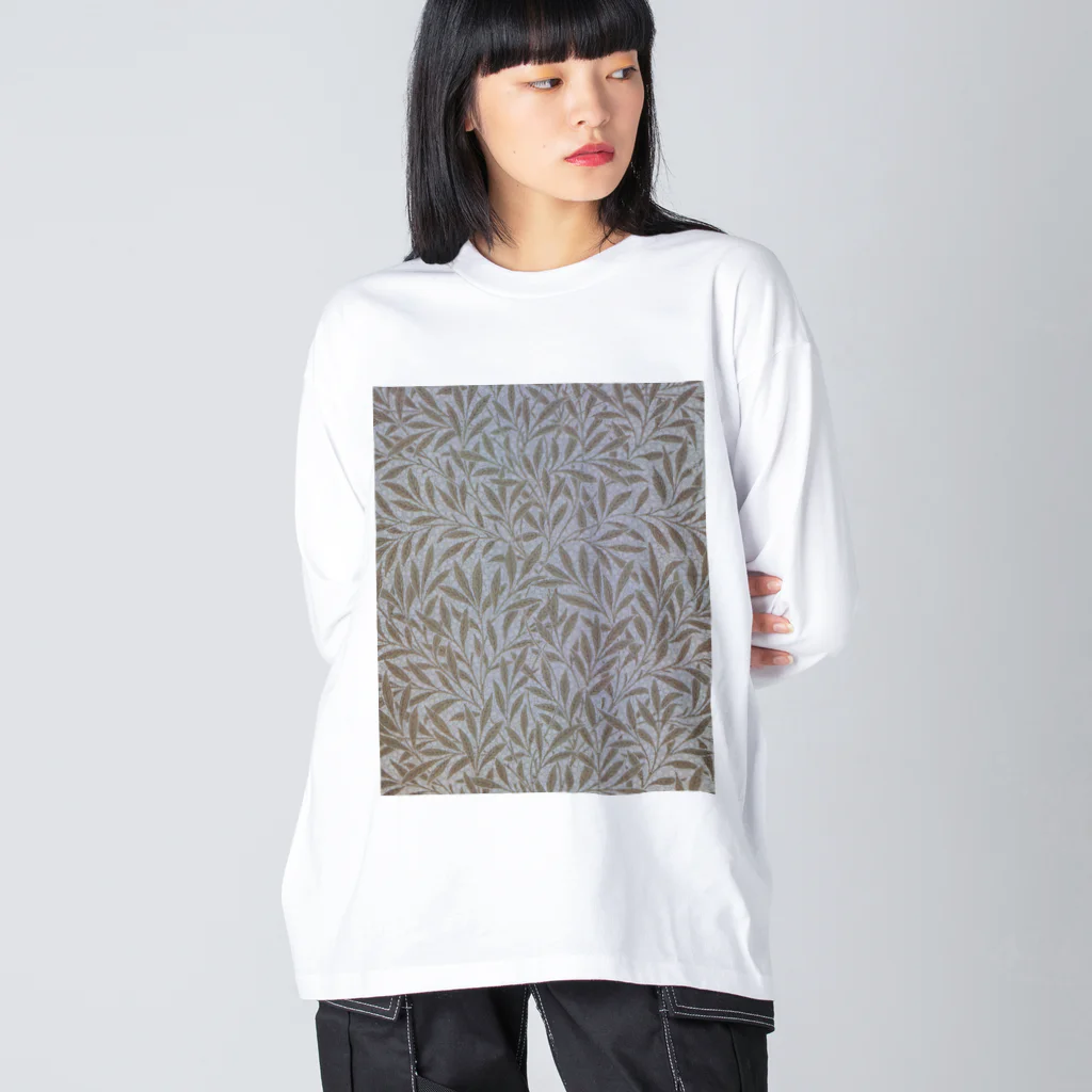 世界美術商店の柳 / Willow Bough Big Long Sleeve T-Shirt