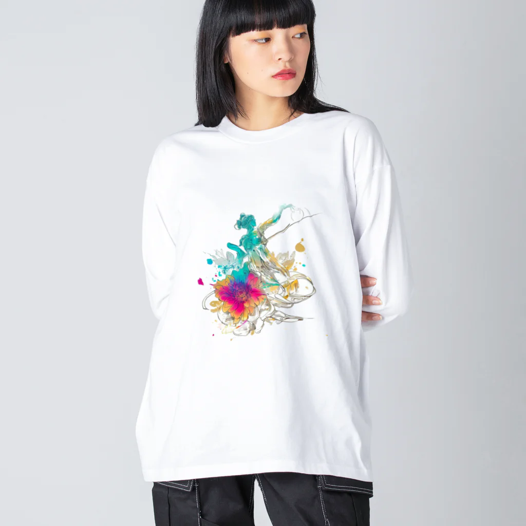 Enartivaの自由と欲望 Big Long Sleeve T-Shirt