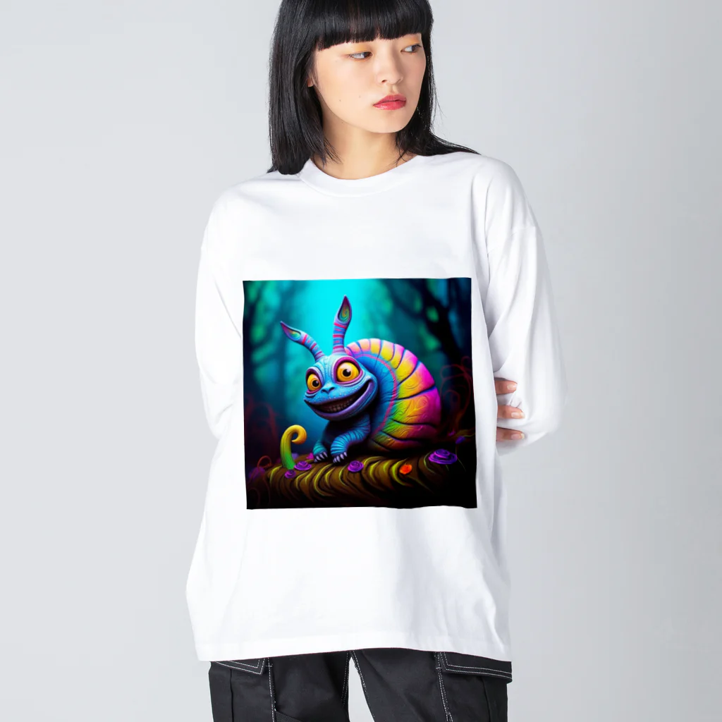 violetpennes23のチェシャ芋虫 Big Long Sleeve T-Shirt