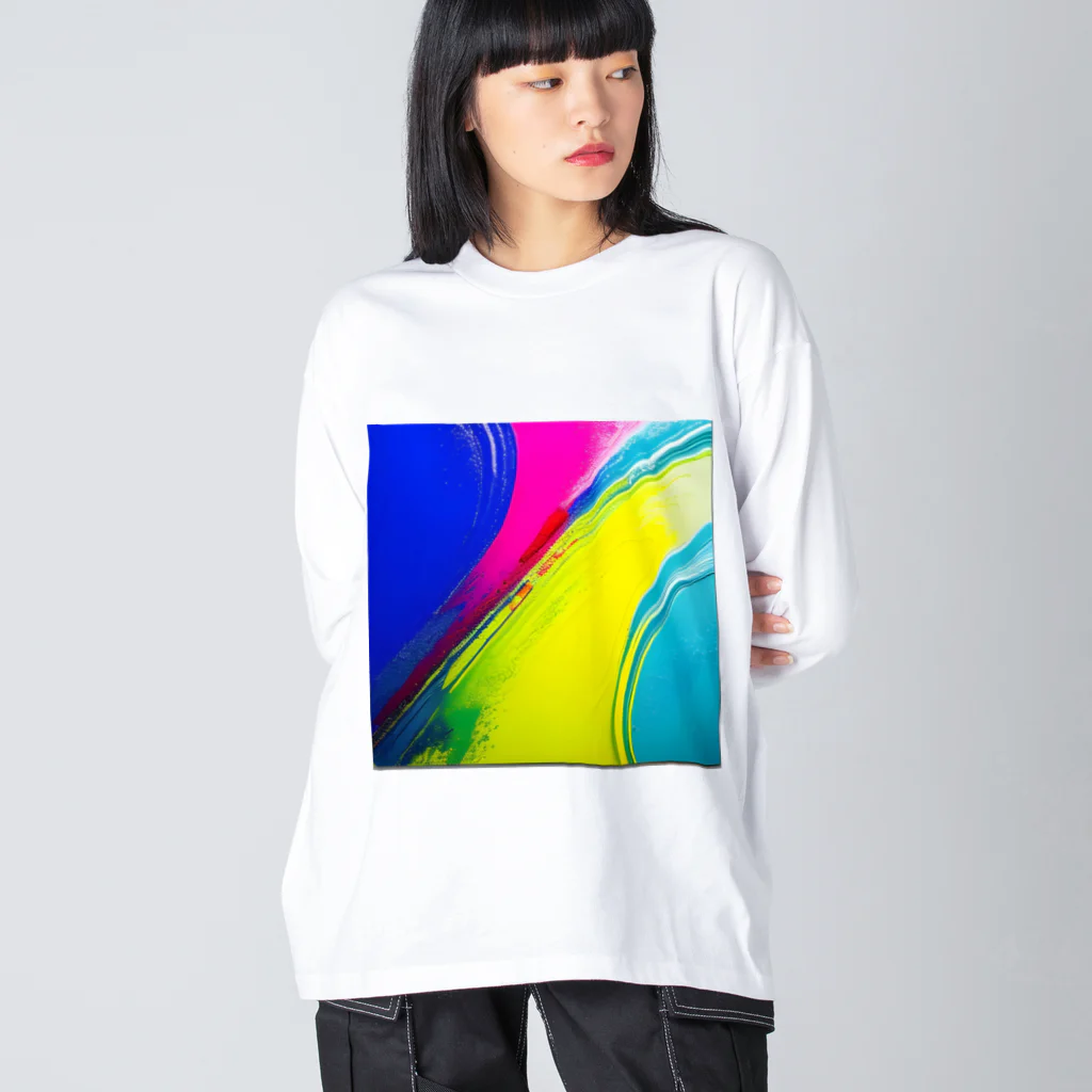 KARARのKARARfull (カラフル) Big Long Sleeve T-Shirt