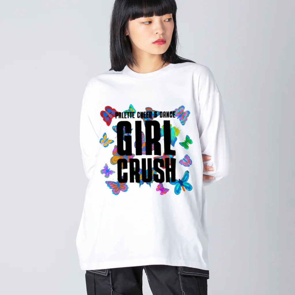 パレット　チアアンドダンスのガールクラッシュ ビッグシルエットロングスリーブTシャツ