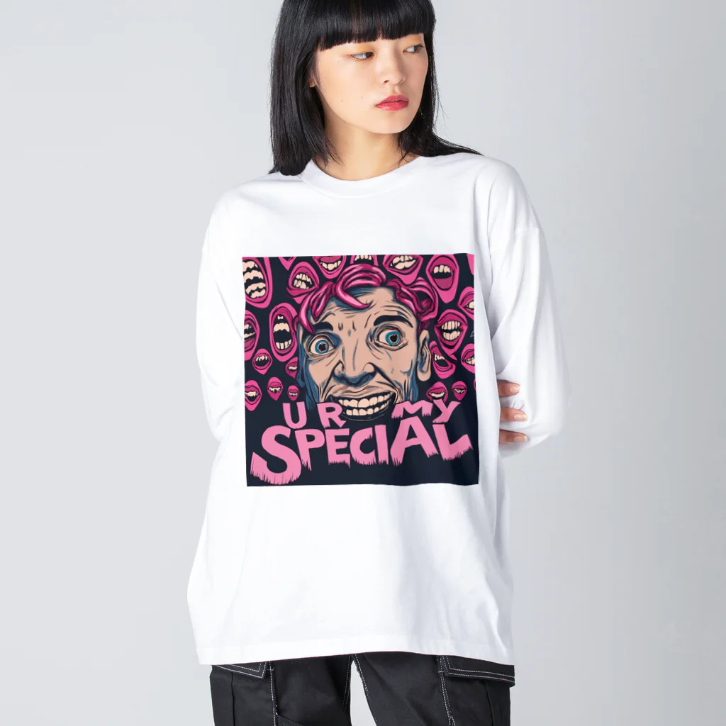 ノイトランナウェイのSPECIALZ FEAR ビッグシルエットロングスリーブTシャツ