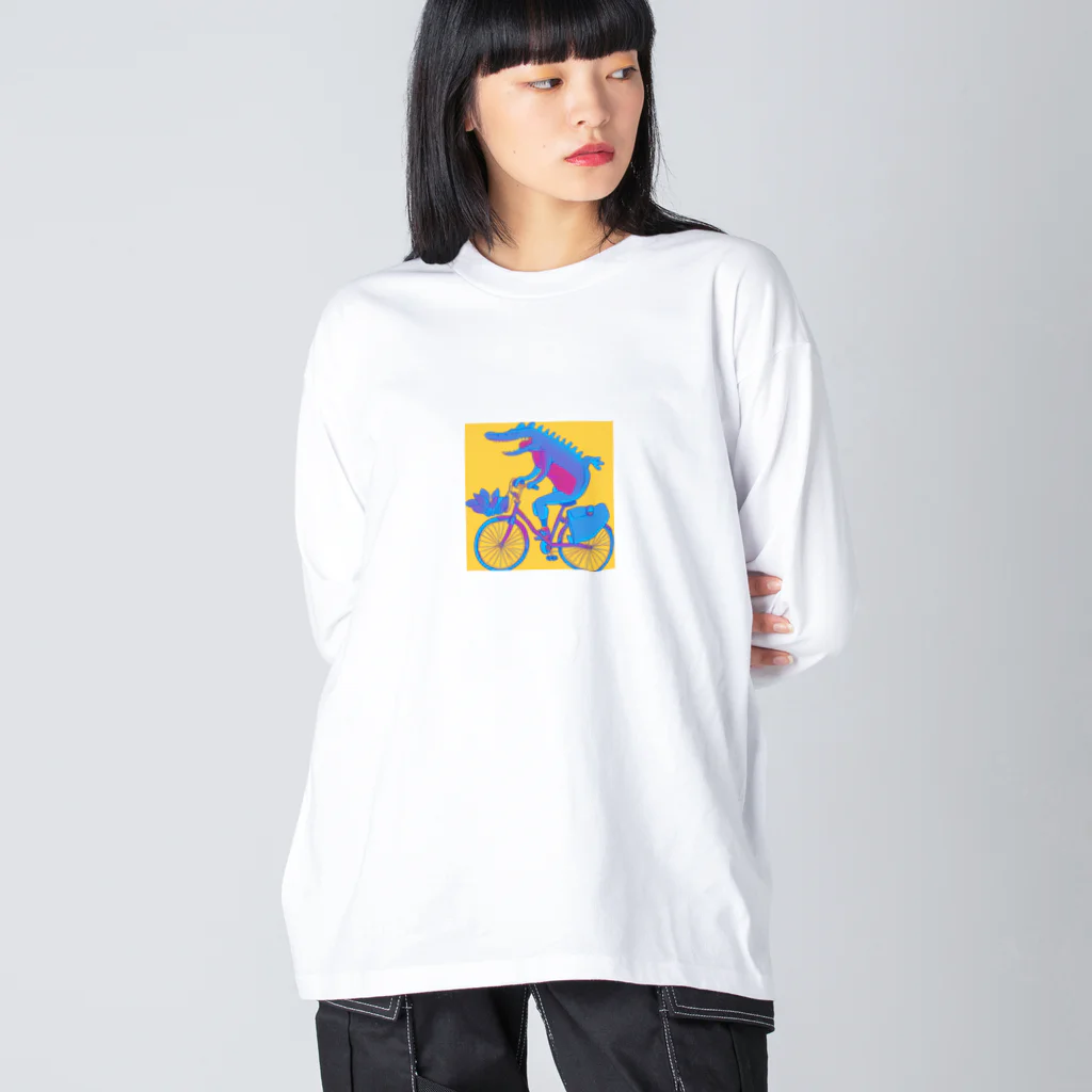 1103hiroのお買い物ワニ君 Big Long Sleeve T-Shirt