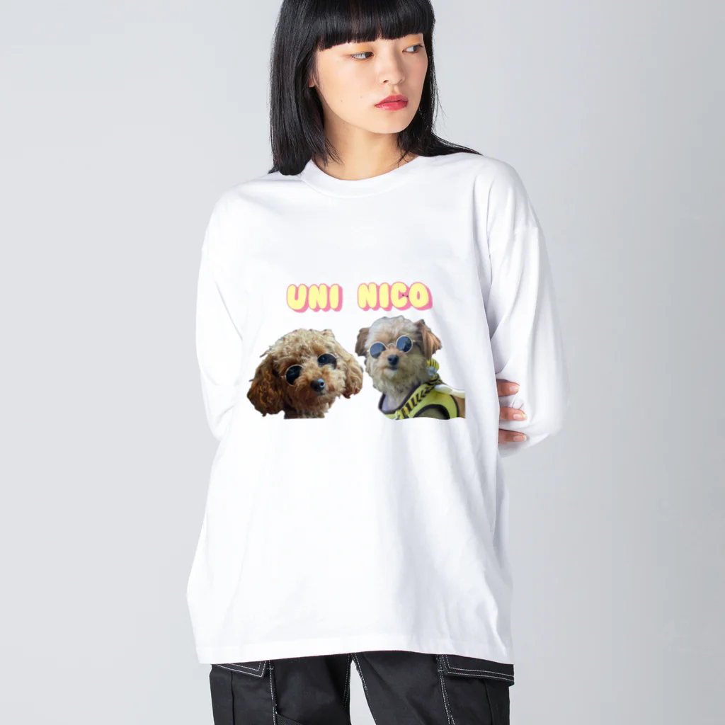 スクエグアウトドアCHストアのうににこロンT Big Long Sleeve T-Shirt