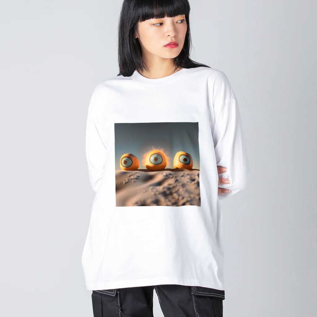 献血するドラキュラの宇宙人シリーズ Big Long Sleeve T-Shirt