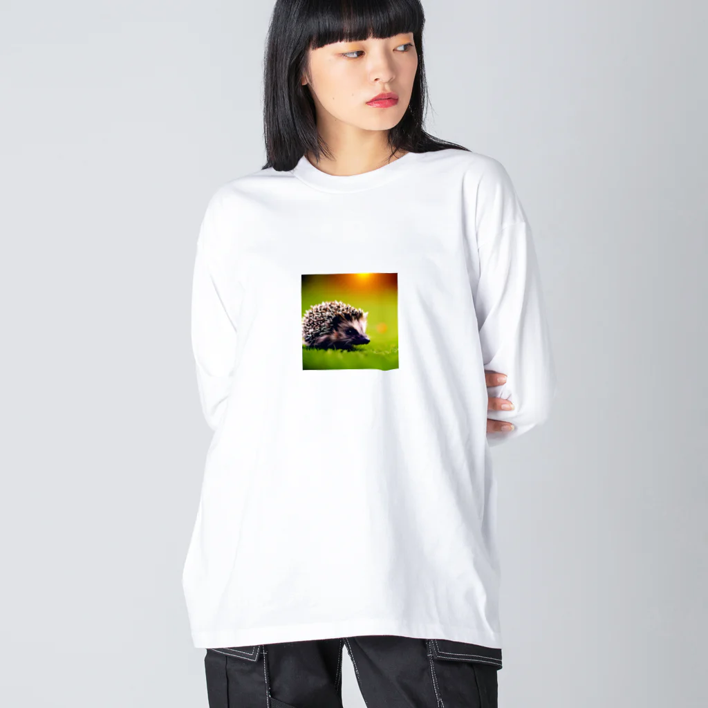 Nsjbのいい感じのハリネズミ Big Long Sleeve T-Shirt