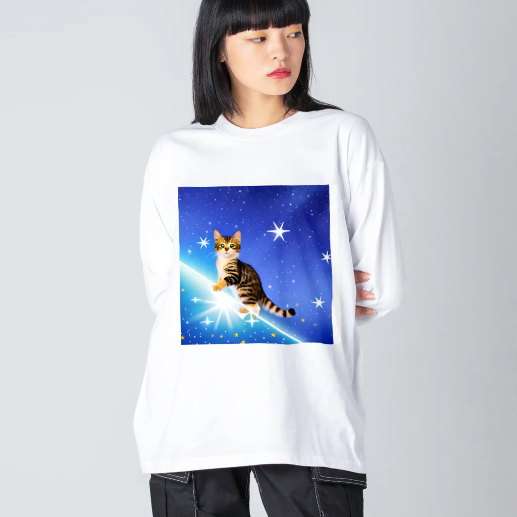 ふあもこキャットランドのステラキャットチェイサー Big Long Sleeve T-Shirt