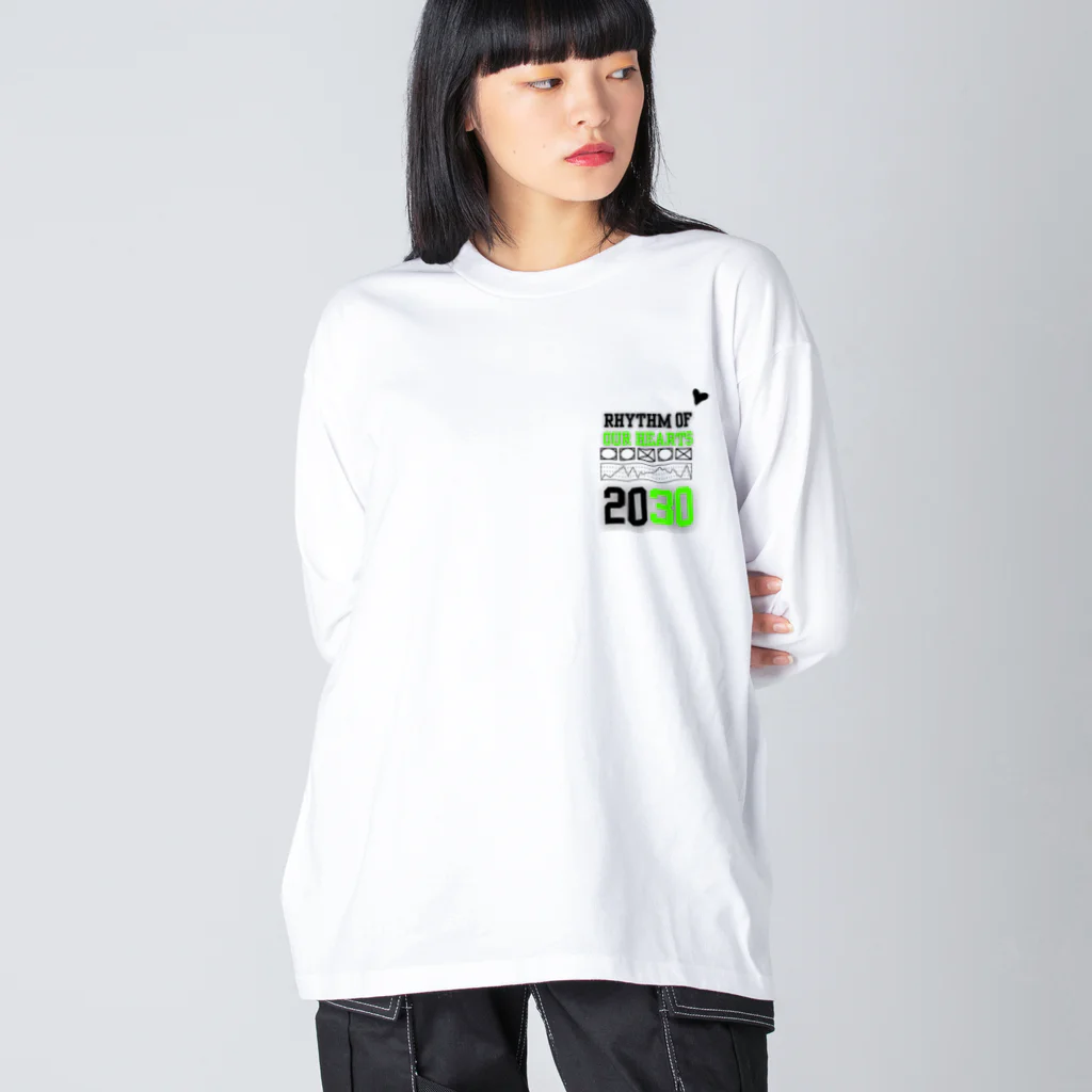 show.のRHYTHM OF 2030 Big Long Sleeve T-Shirt