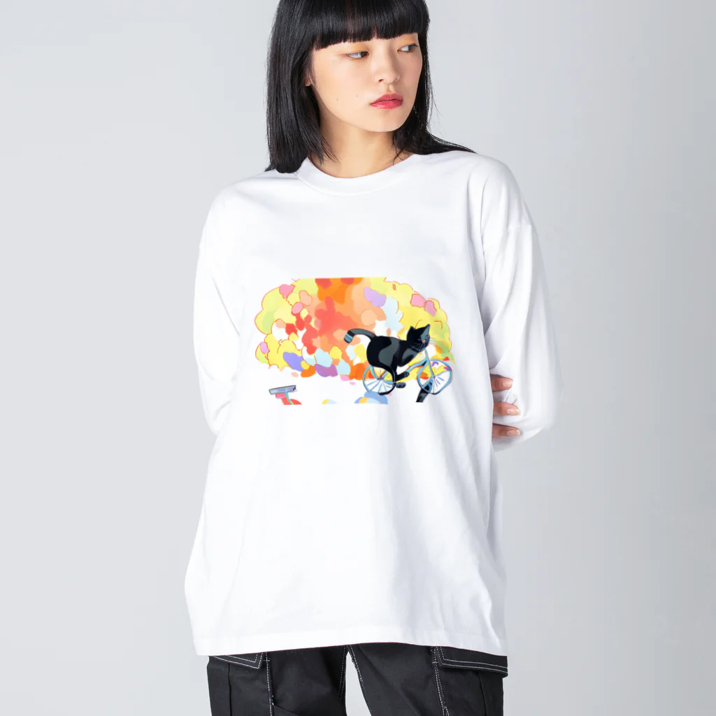 じゆうふぁくとりーの自由気まま Big Long Sleeve T-Shirt