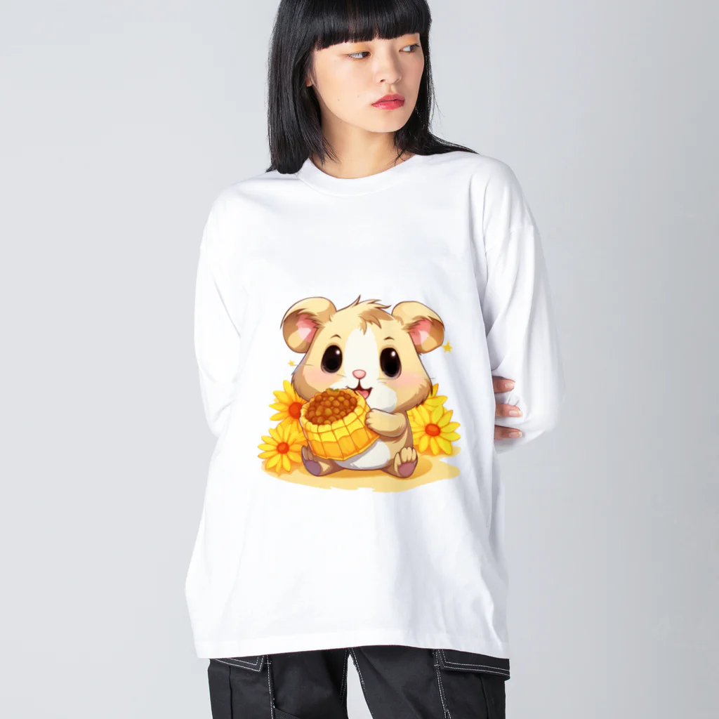 南国のあざらしのはむちゃん Big Long Sleeve T-Shirt