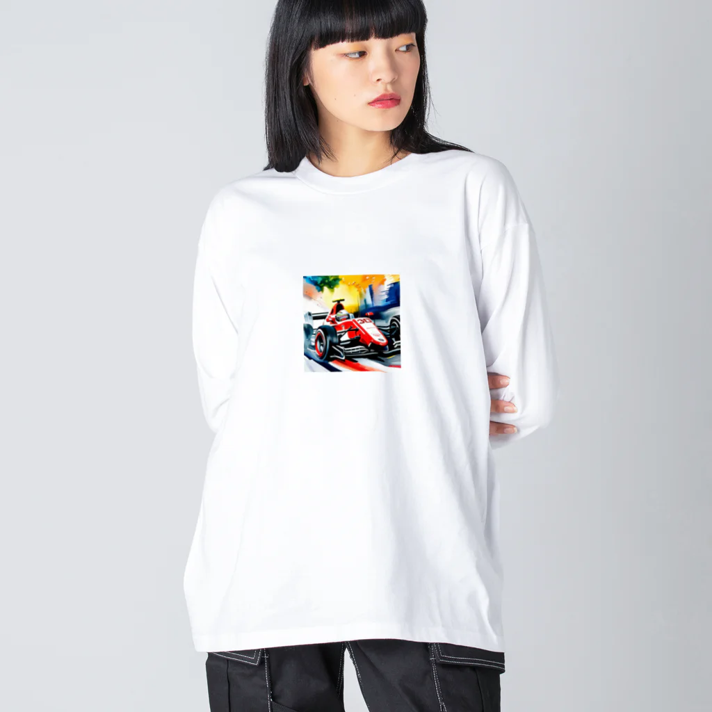 kaze2432のF1 ビッグシルエットロングスリーブTシャツ