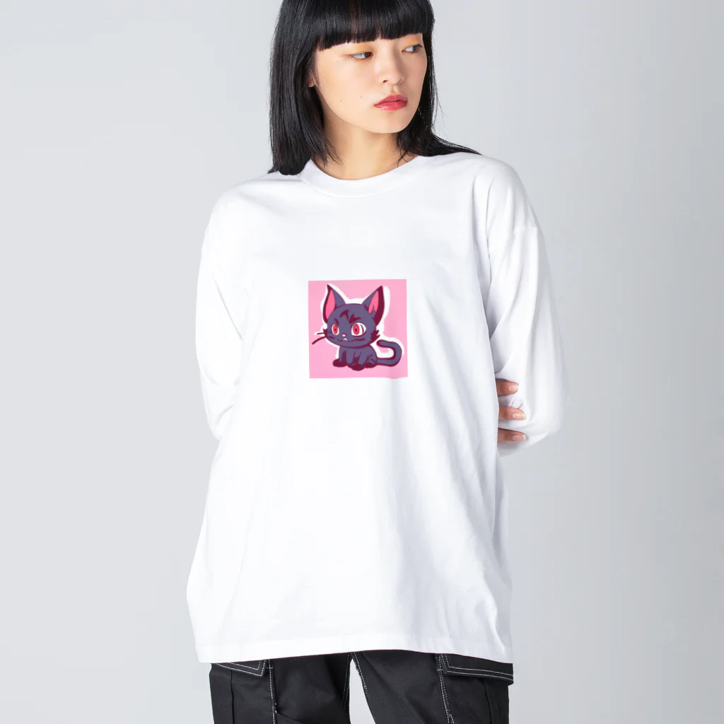 millpekoのデビニャット ビッグシルエットロングスリーブTシャツ