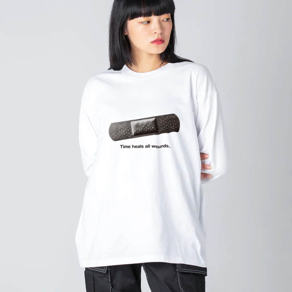 rundesignのBANDAGE ビッグシルエットロングスリーブTシャツ