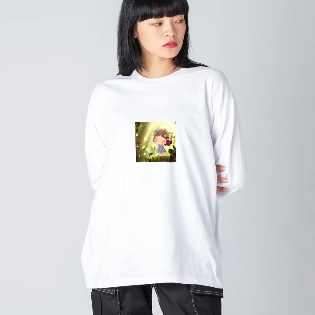 TK-fashionの自然につつまれて Big Long Sleeve T-Shirt