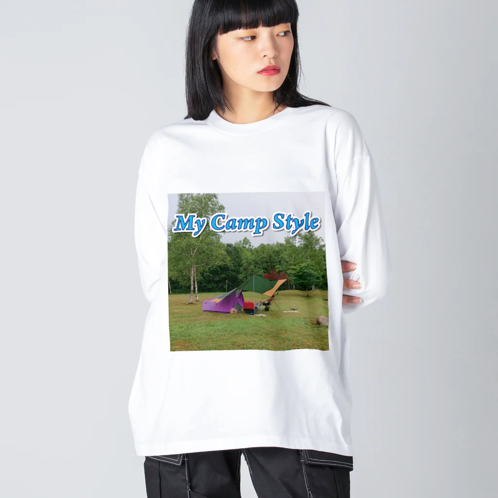 wataru-ingのMy Camp Style ビッグシルエットロングスリーブTシャツ