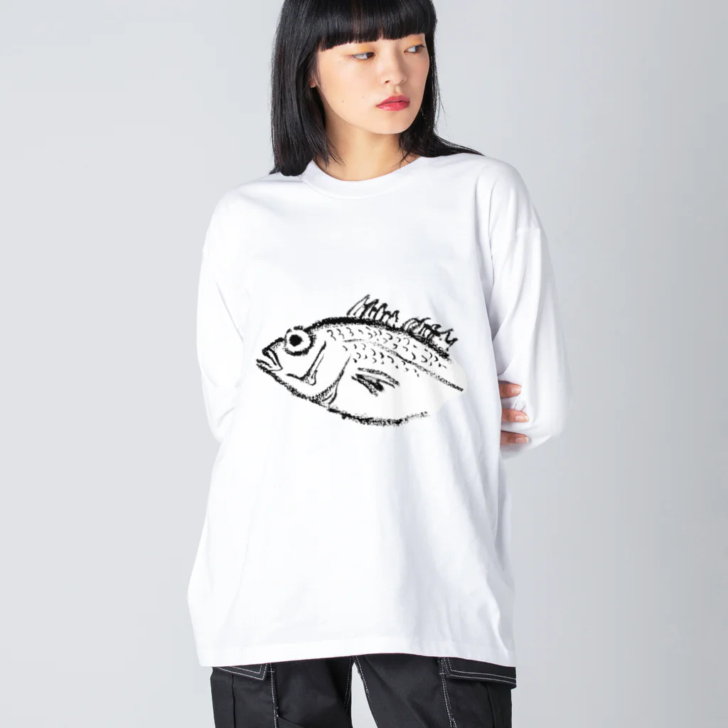 sdenのクロムツくん Big Long Sleeve T-Shirt