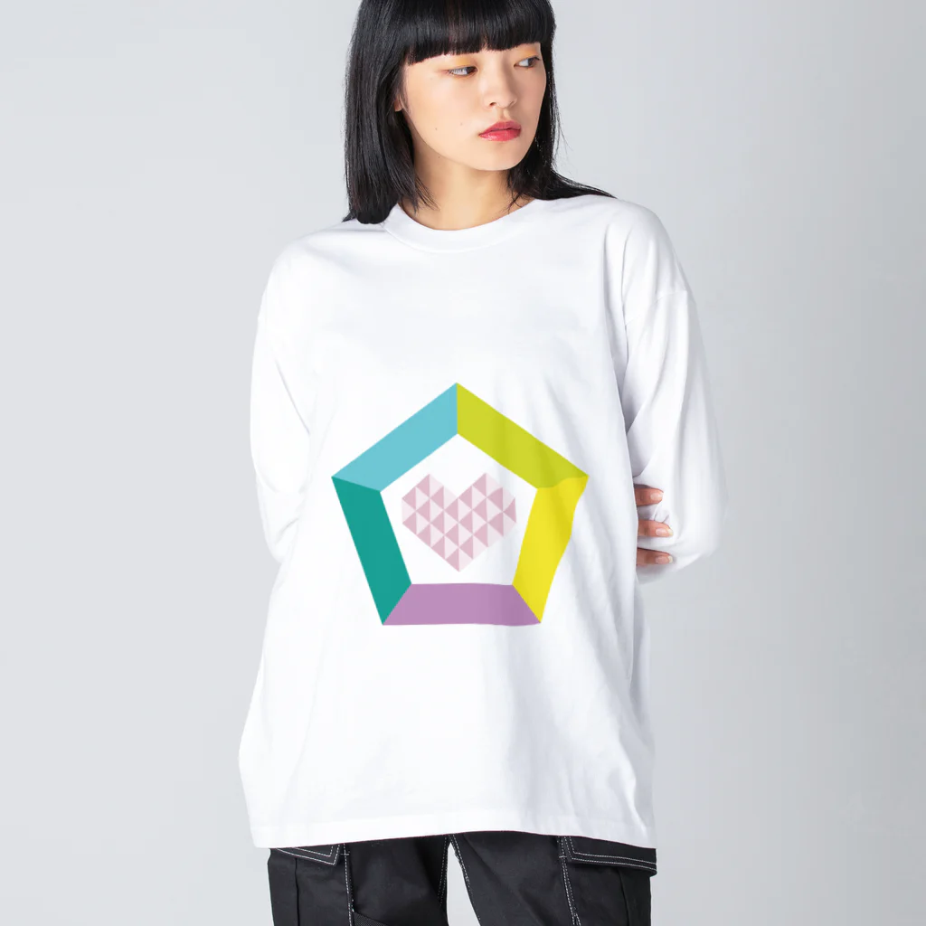 Hlllabの心の支え Big Long Sleeve T-Shirt