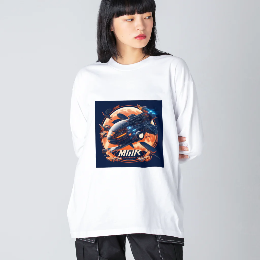 Lock-onの未来の乗り物　06 Big Long Sleeve T-Shirt