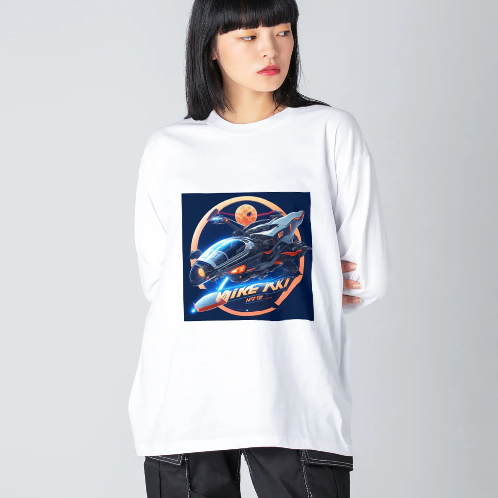 Lock-onの未来の乗り物　07 Big Long Sleeve T-Shirt