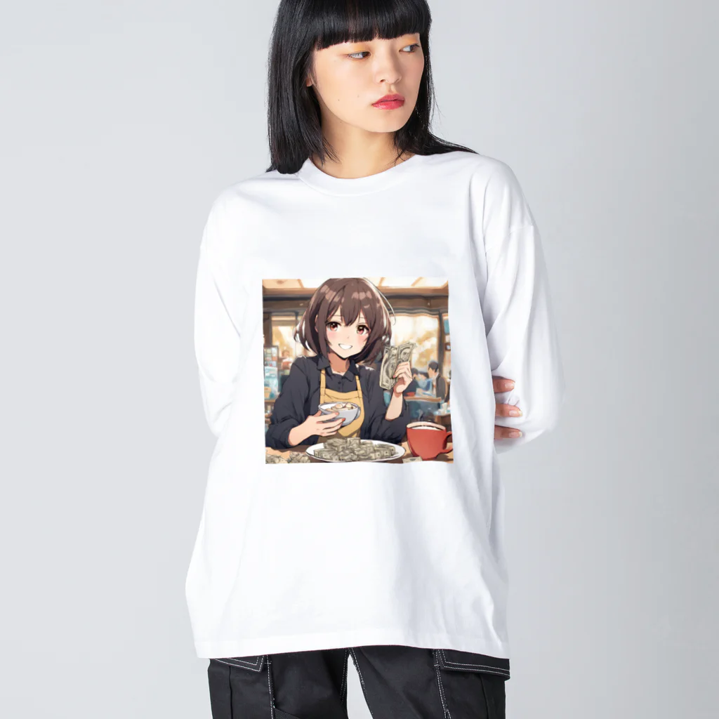 NIJIIRO_CHIHARUの隠れ家ケーキ屋さんの母35歳 Big Long Sleeve T-Shirt