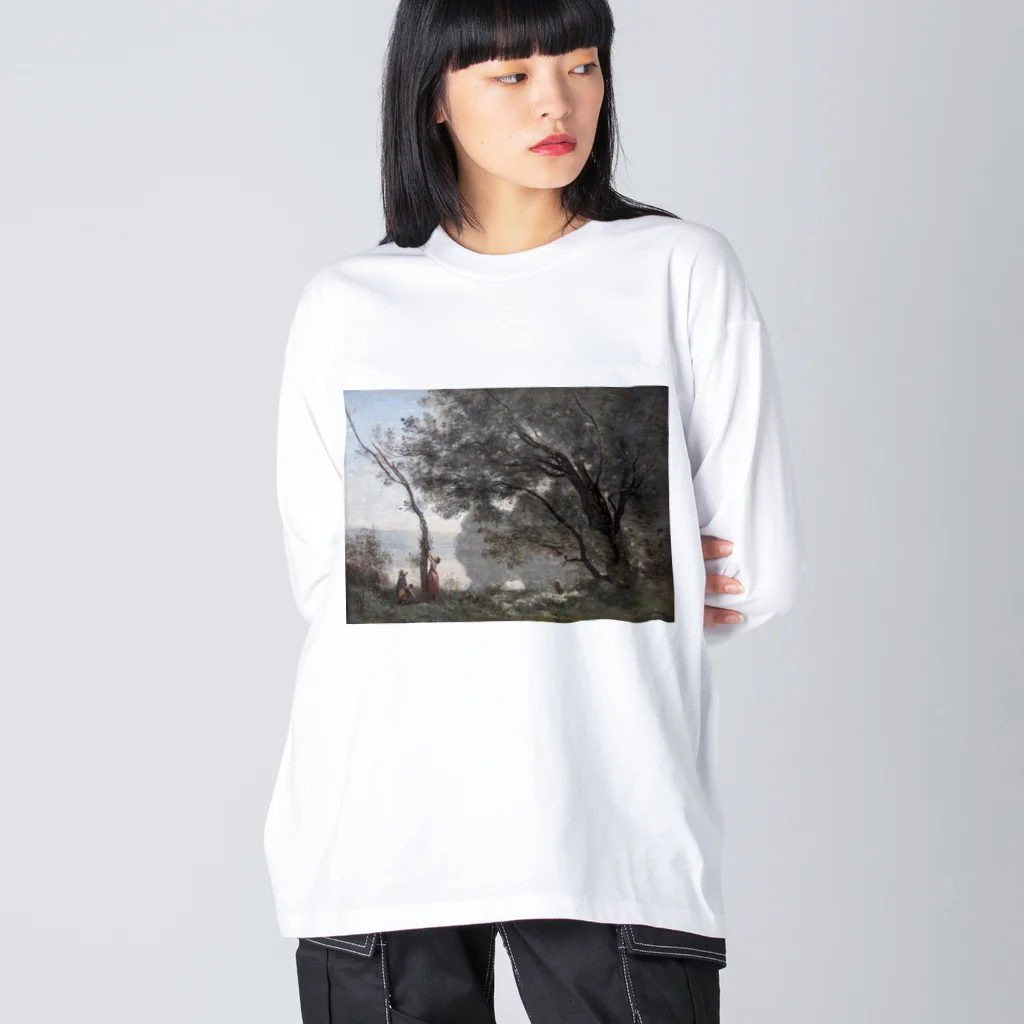 世界美術商店のモルトフォンテーヌの思い出 / Recollection of Mortefontaine Big Long Sleeve T-Shirt