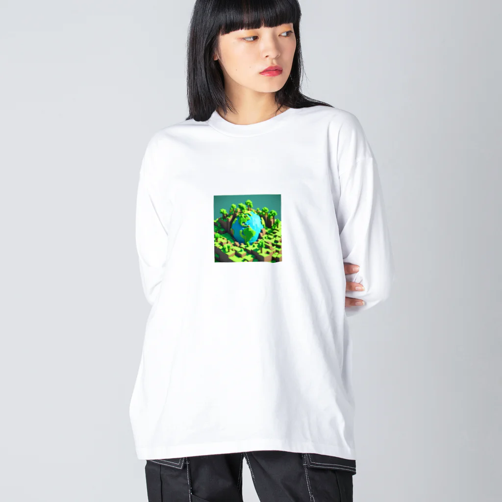 -kick-の僕たちのすむ世界 Big Long Sleeve T-Shirt